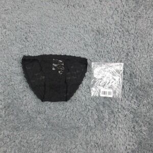 Aerie Bikini Panties Womens XS Black Lace Sheer Stretch Underwear Intimates NWT